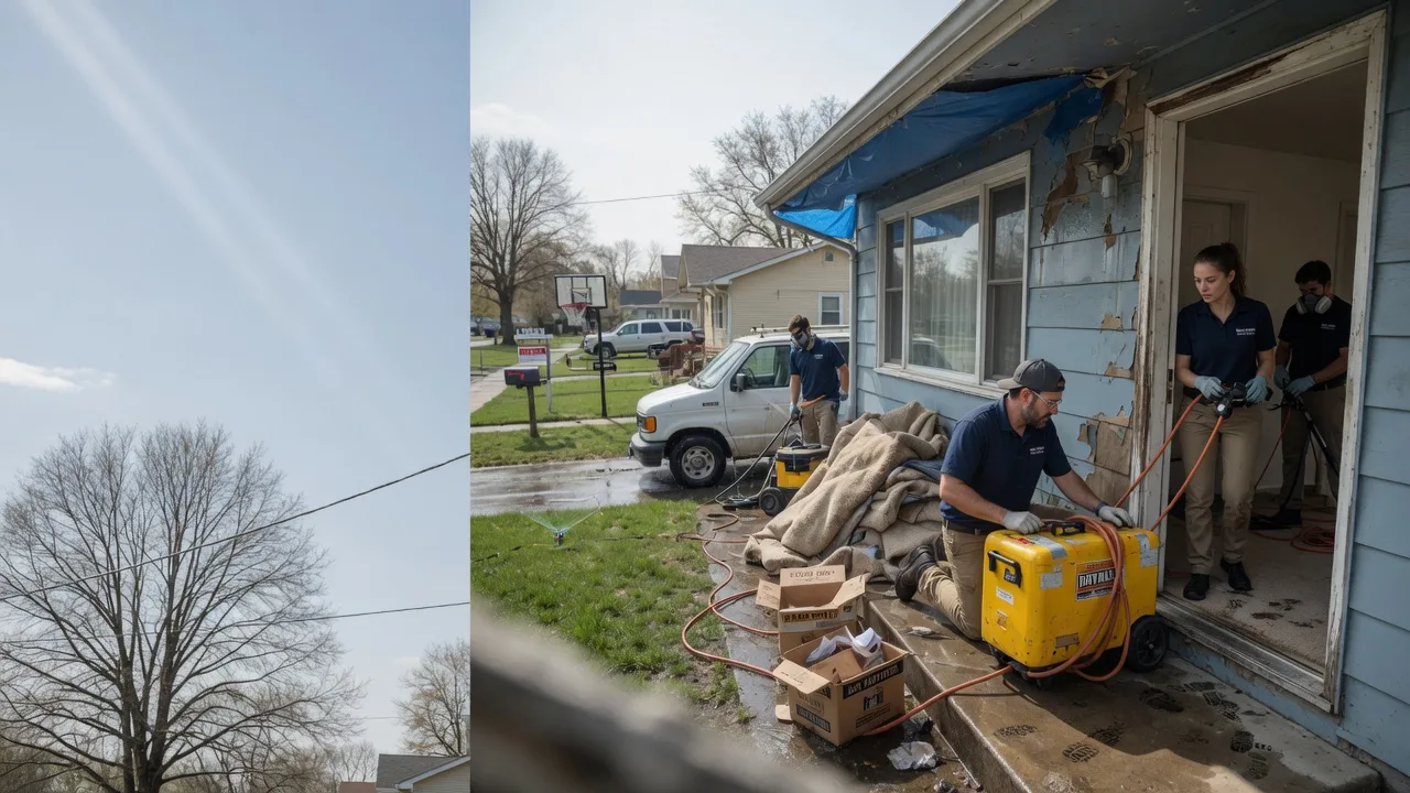 Basement Flood Cleanup in Elmore, OH near me